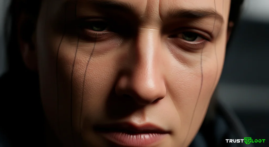 Death Stranding 2 TrustLoot expressão incrivel