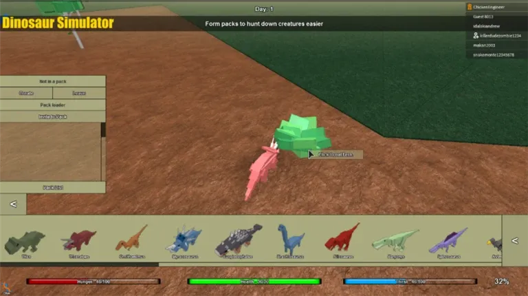 Dinosaur Simulator