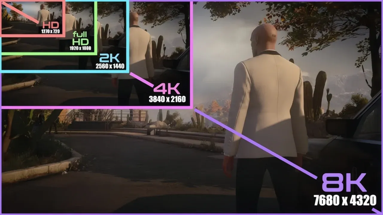 Diferenças Entre 4K, 1440p e 1080p