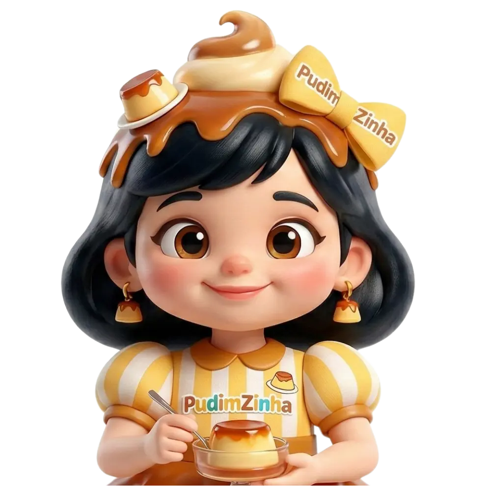 Pudim Zinha Personagem